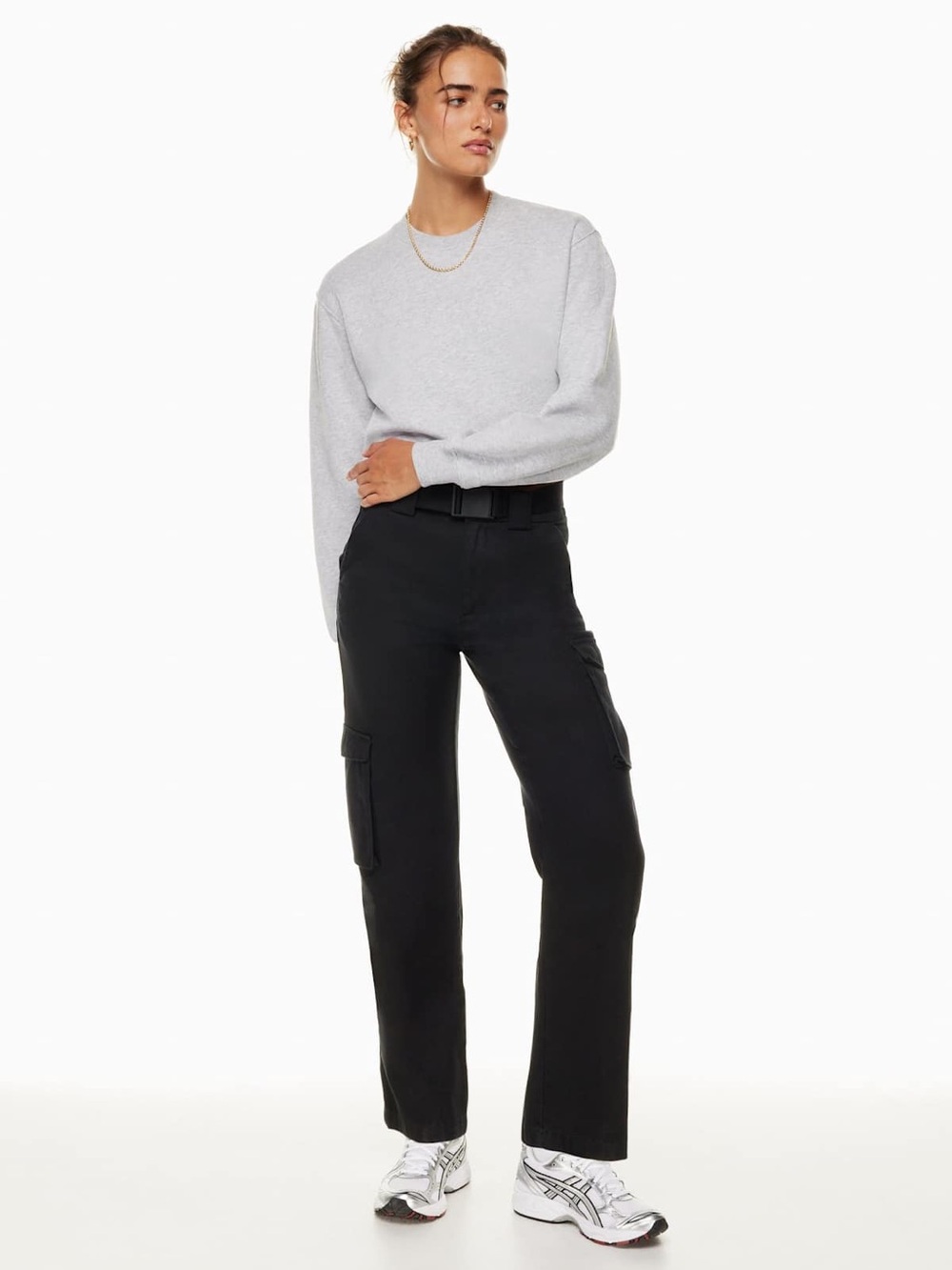 Aritzia TNA Black Cargo Pants - m